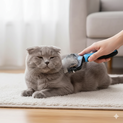 3-in-1 Profi-Pflegebürste/Kamm für Hunde & Katzen